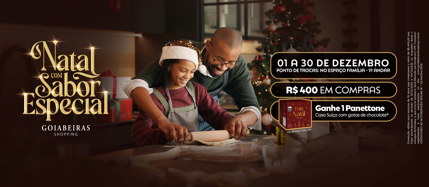 Natal com sabor especial